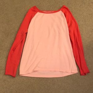 Pink Crew-Neck Sweater